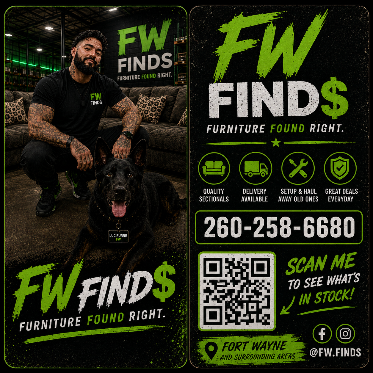 FW Finds before and after: stop apologizing for your couch